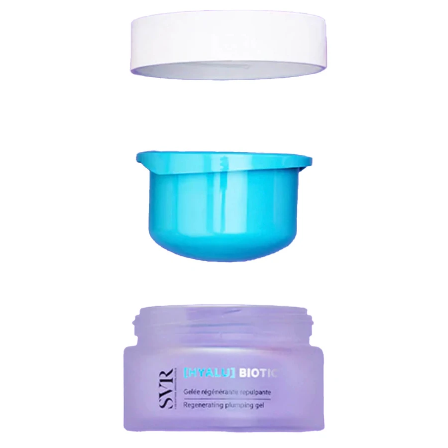 Гель для обличчя SVR Hyalu Biotic Regenerating Plumping Gel Refill для пружності шкіри розгладжуючий змінний блок 50 мл : ціни та характеристики
