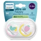 Пустушка силіконова Philips Avent Ultra Air SCF080/24 0-6 місяців, для дівчаток, №2