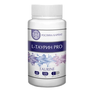 L-Таурин Pro 500 мг, 60 капсул