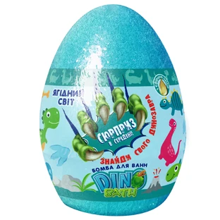 Бомба для ванн Aqua Shine DinoBath Ягодный мир 145 г