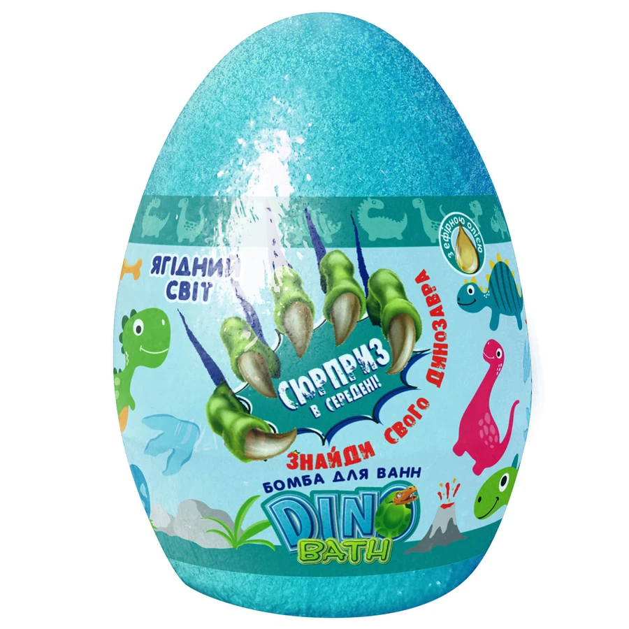Бомба для ванн Aqua Shine DinoBath Ягодный мир 145 г: цены и характеристики