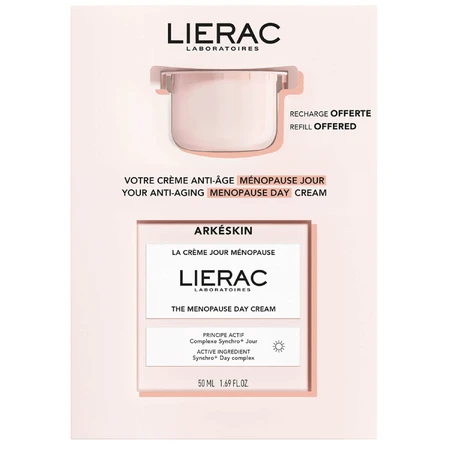 Набор Lierac Arkeskin Крем для лица дневной 50 мл + сменный блок 50 мл: цены и характеристики