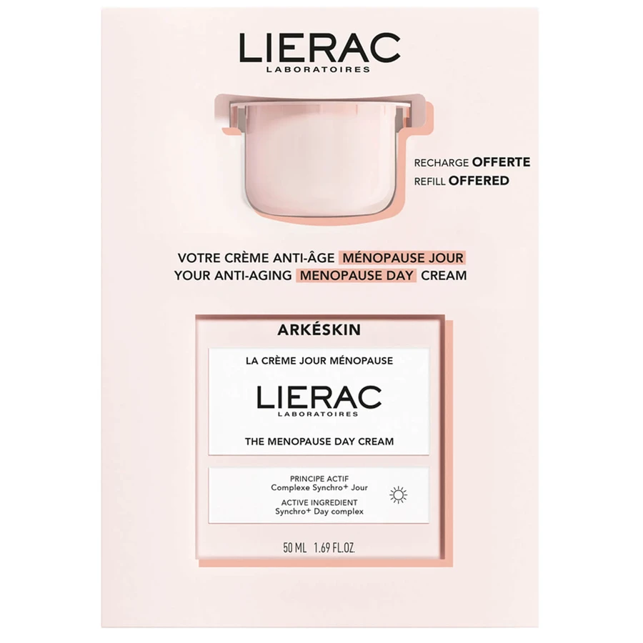 Набор Lierac Arkeskin Крем для лица дневной 50 мл + сменный блок 50 мл: цены и характеристики
