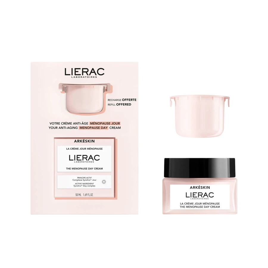 Набор Lierac Arkeskin Крем для лица дневной 50 мл + сменный блок 50 мл: цены и характеристики