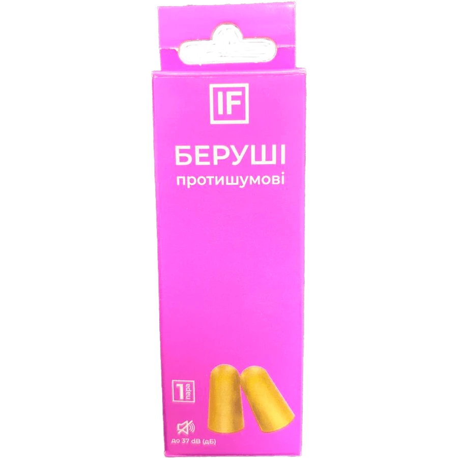 Беруши противошумовые пара №1: цены и характеристики