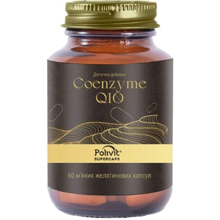 Поливит Supercaps Coenzyme Q10 (Суперкапс Коэнзим) капсулы №60