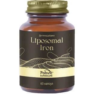 Поливит Supercaps Liposomal Iron капсулы №60