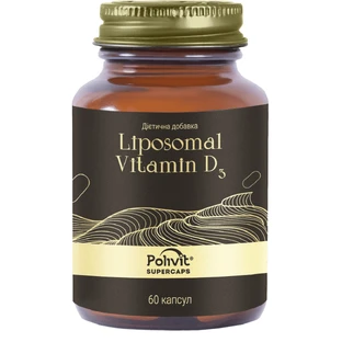 Полівіт Supercaps Liposomal Vitamin D3 капсули №60