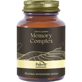 Полівіт Supercaps Memory Complex капсули №60