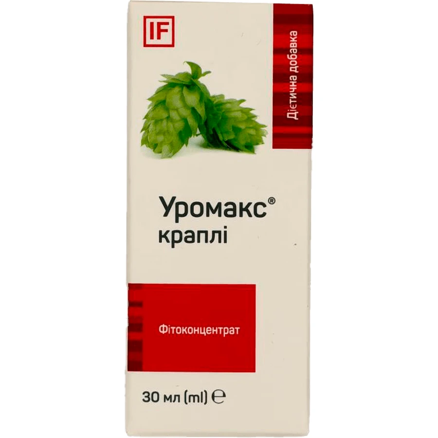 Уромакс капли 30 мл: цены и характеристики