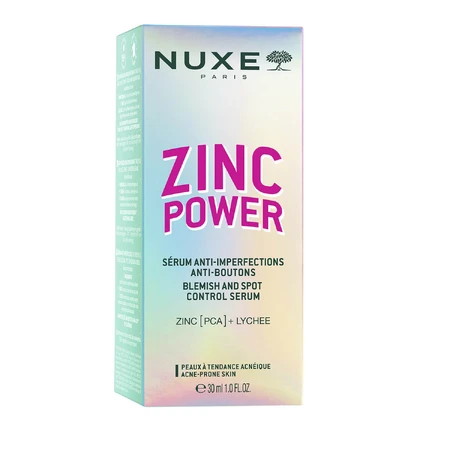 Сыворотка для лица Nuxe Zinc Power против несовершенств, 30 мл: цены и характеристики