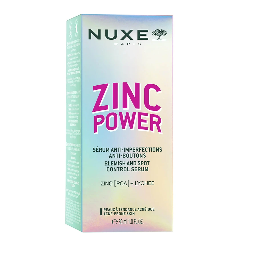 Сыворотка для лица Nuxe Zinc Power против несовершенств, 30 мл: цены и характеристики