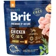 UAnimals Brit Premium by Nature JUNIOR M Сухий корм з куркою для цуценят і молодих собак середніх порід 1 кг