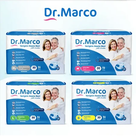 Подгузники для взрослых Dr.Marco размер XL 120-170 см №30: цены и характеристики