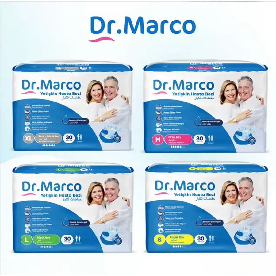 Подгузники для взрослых Dr.Marco размер XL 120-170 см №30: цены и характеристики