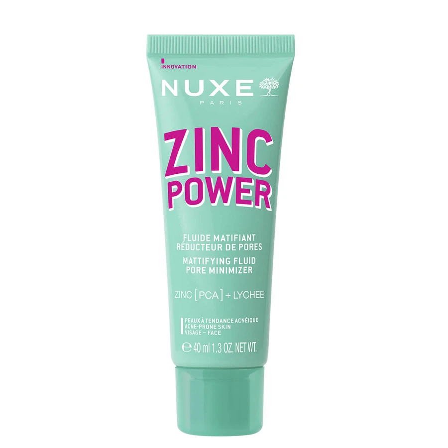 Матувальний флюїд для обличчя Nuxe Zinc Power Mattifying Fluid Pore Minimizer, 40 мл: ціни та характеристики