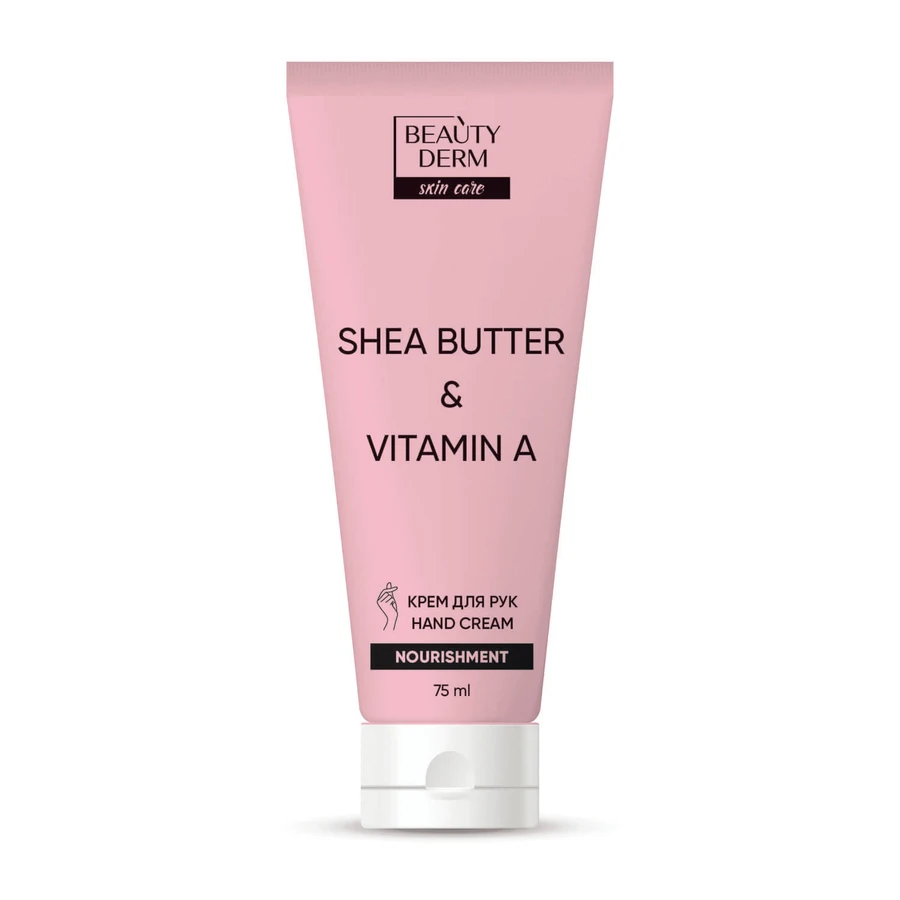 Крем для рук Beauty Derm Skin Care Shea Butter & Vitamin А Hand Cream, 75 мл: цены и характеристики