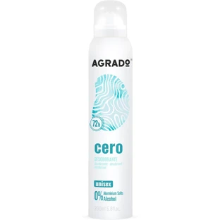 Дезодорант спрей Agrado Зеро, 200 мл