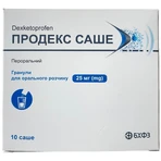 Продекс гранулы д/ор. р-на по 25 мг в саше №10: цены и характеристики