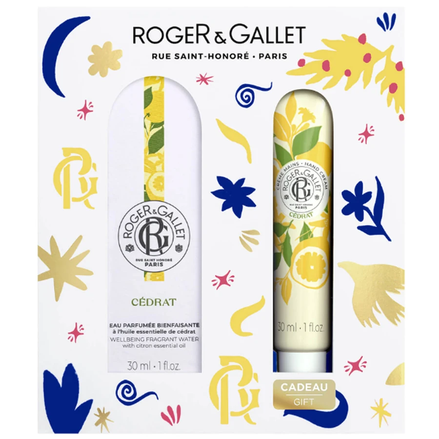 Набор Roger & Gallet Цедрат Вода ароматизированная 30 мл Крем для рук 30 мл: цены и характеристики