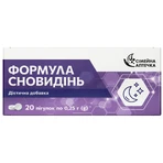 Формула сновидінь Сімейна аптечка таблетки №20 (2х10): ціни та характеристики