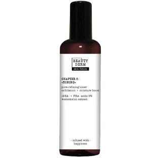 Тонер для очищення пор Beauty Derm Skin Fiction з BHA-, PHA-кислотами та кавуном 200 мл
