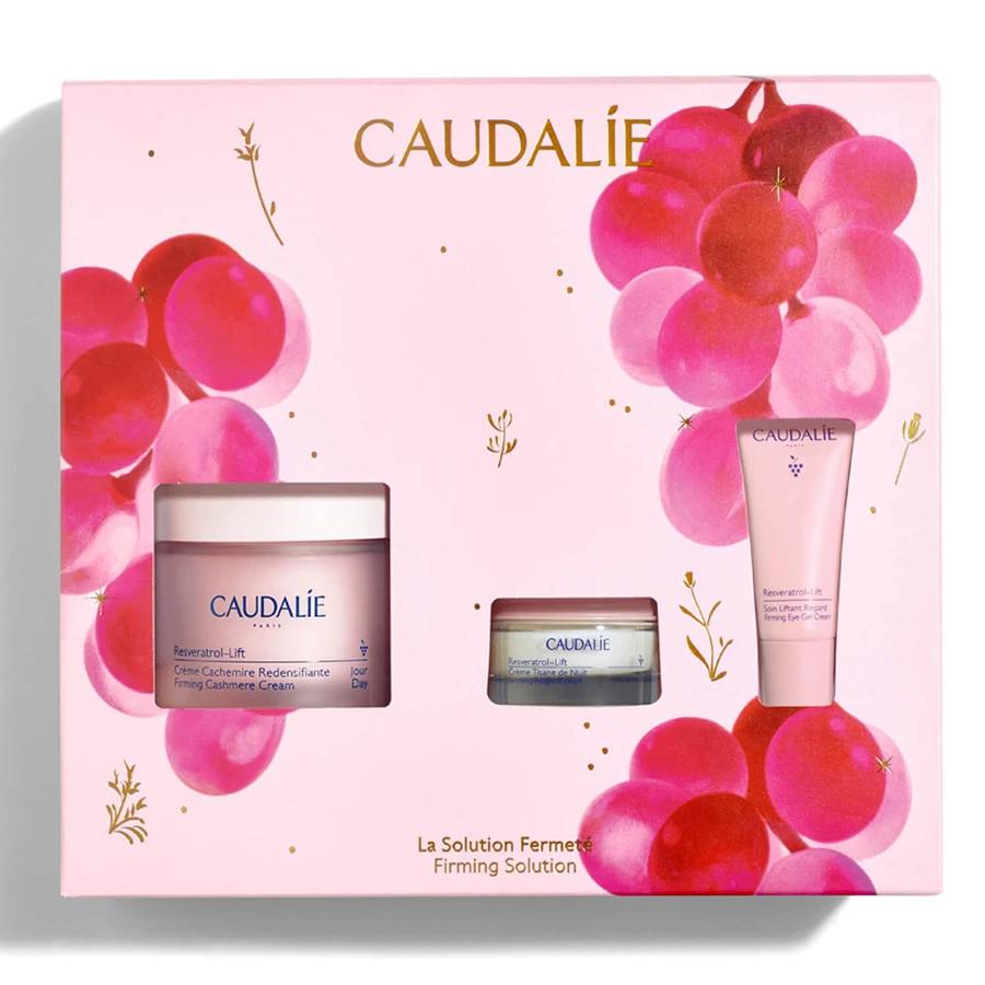 Набор Сaudalie Resveratrol Lift Set 2025 Resveratrol-Lift Крем для кашемера 50 мл + Ночной крем 15 + Гель-крем для контура глаз 5 мл: цены и характеристики