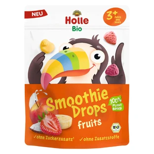 Сублімована фруктова суміш Holle Bio, Smothie Drops, від 3 років, 15 г