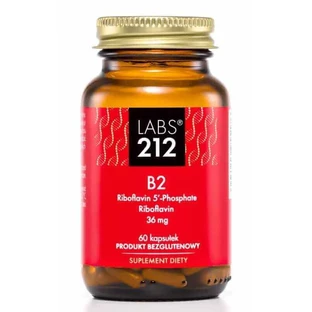 Labs212 Вітамін B2 R-5′-P + Рибофлавін (вітамін B2) 60 капсул