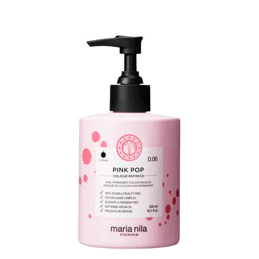 Colour Refresh Тонирующая маска для волос Colour Refresh, Pink Pop 0.06, 300 мл, Maria Nila: цены и характеристики