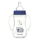 Canpol Babies EasyStart, пляшечка проти кольок, з широким горлом, Сонна коала, синя, від 3 місяців, 240 мл