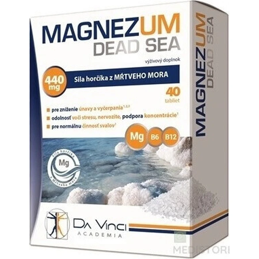 MAGNEZUM DEAD SEA - DA VINCI tbl 1x40 шт.: цены и характеристики