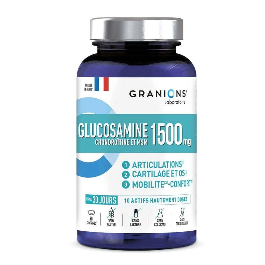 Granions Glucosamine Chondroitin MSM 1500mg 90 таблеток: ціни та характеристики