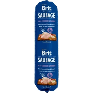Brit Sausage Сосиски куриные и кроличьи 800 г