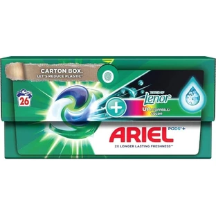 Ariel All-in-1 PODS Lenor Unstoppables, гелевые капсулы для стирки, 26 стирок 1×26 стирок