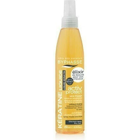Byphasse Keratin Liquid Кератиновый разглаживающий лосьон для волос 250 мл: цены и характеристики