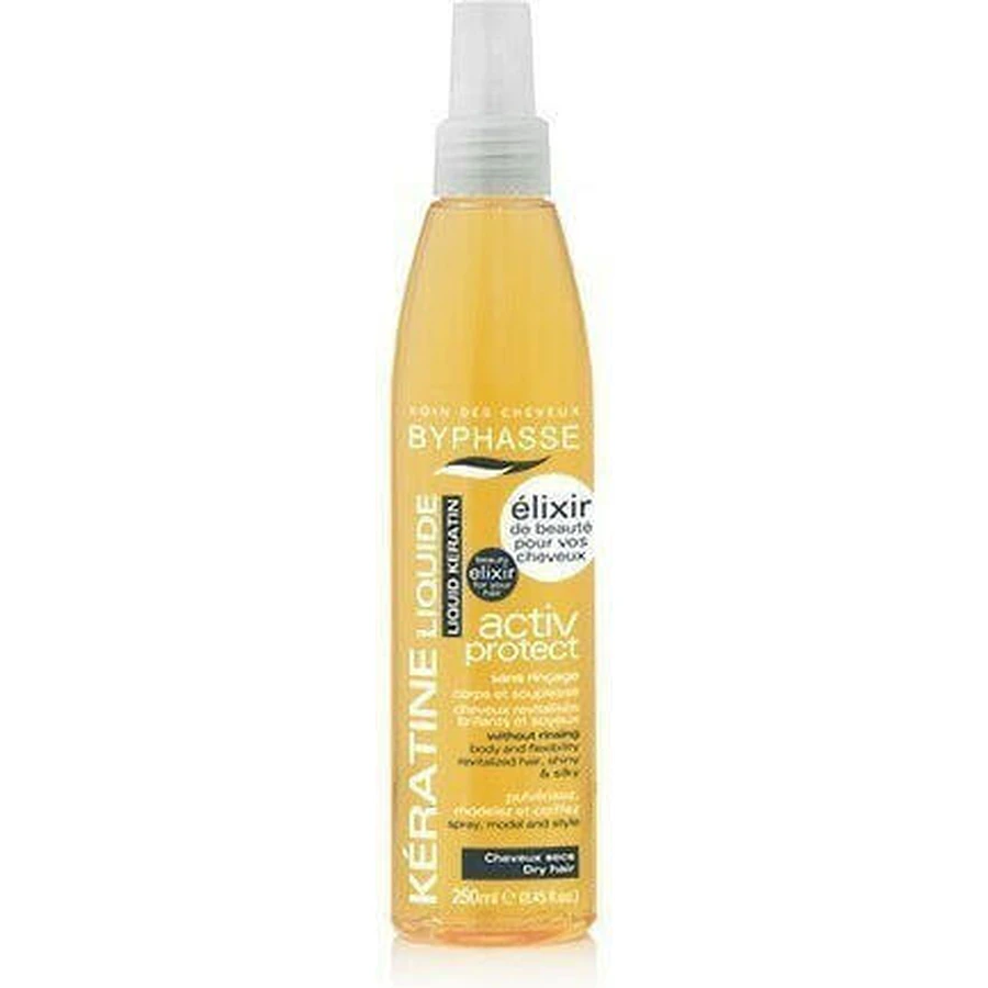 Byphasse Keratin Liquid Кератиновый разглаживающий лосьон для волос 250 мл: цены и характеристики