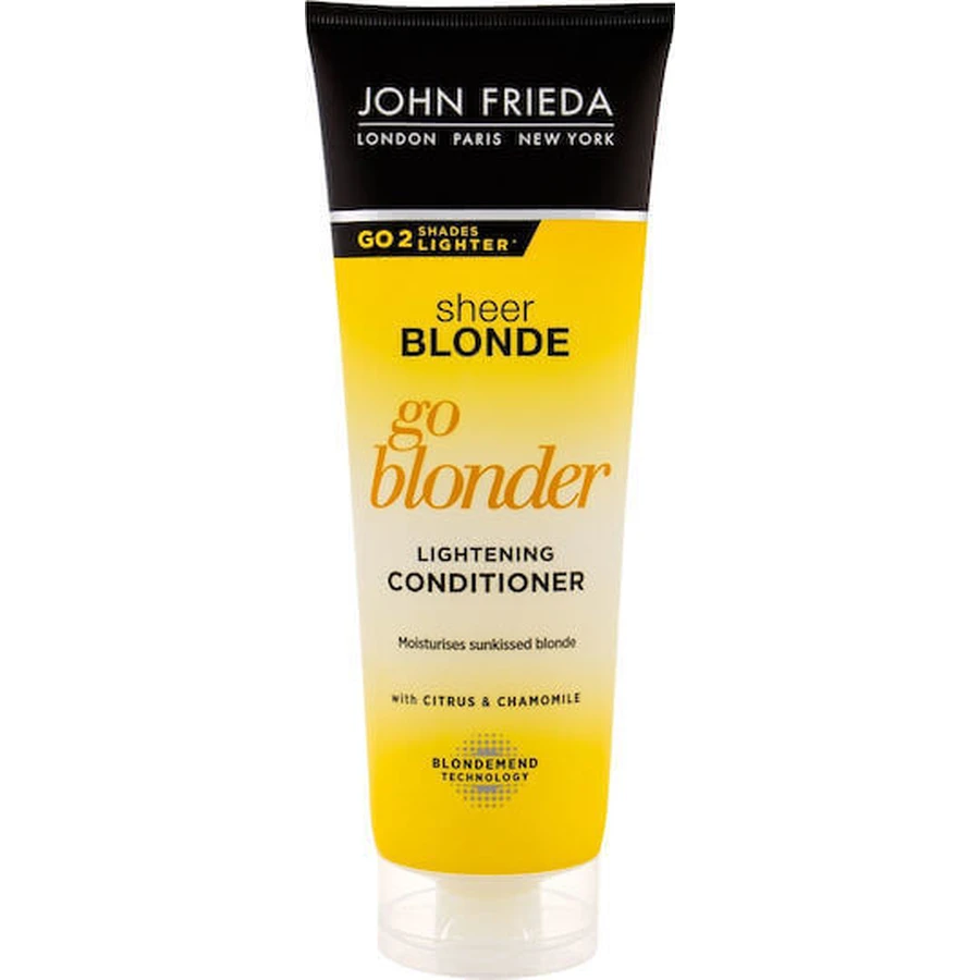 John Frieda Sheer Blonde Go Blonder Осветляющий кондиционер для поддержания цвета окрашенных волос 250 мл: цены и характеристики