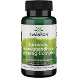 Swanson Turmeric, Ashwagandha & Ginseng Complex 60 caps