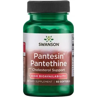 Swanson Pantesin Пантетин 60 софтгелей