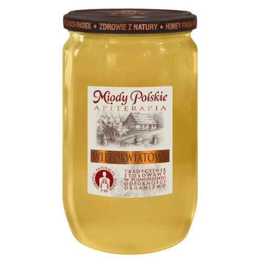 Miody Polskie Miód wielokwiatowy, 950 г: цены и характеристики