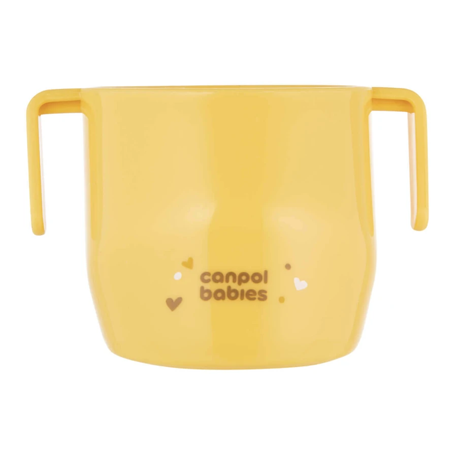 Canpol Babies, розумна чашка для пиття, відкрита, жовта, 1 шт.: ціни та характеристики
