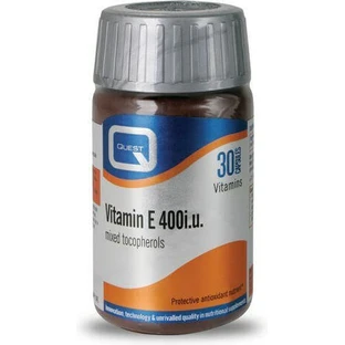 Quest Vitamin E Вітамін для шкіри та антиоксидантної дії 400iu 30 капс.