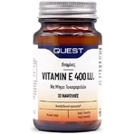Quest Vitamin E Вітамін для шкіри та антиоксидантної дії 400iu 30 капс.: ціни та характеристики