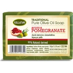 Гранатове мило для тіла Kalliston Pure Olive Oil Soap Pomegranate Body Soap Bar 100gr: ціни та характеристики