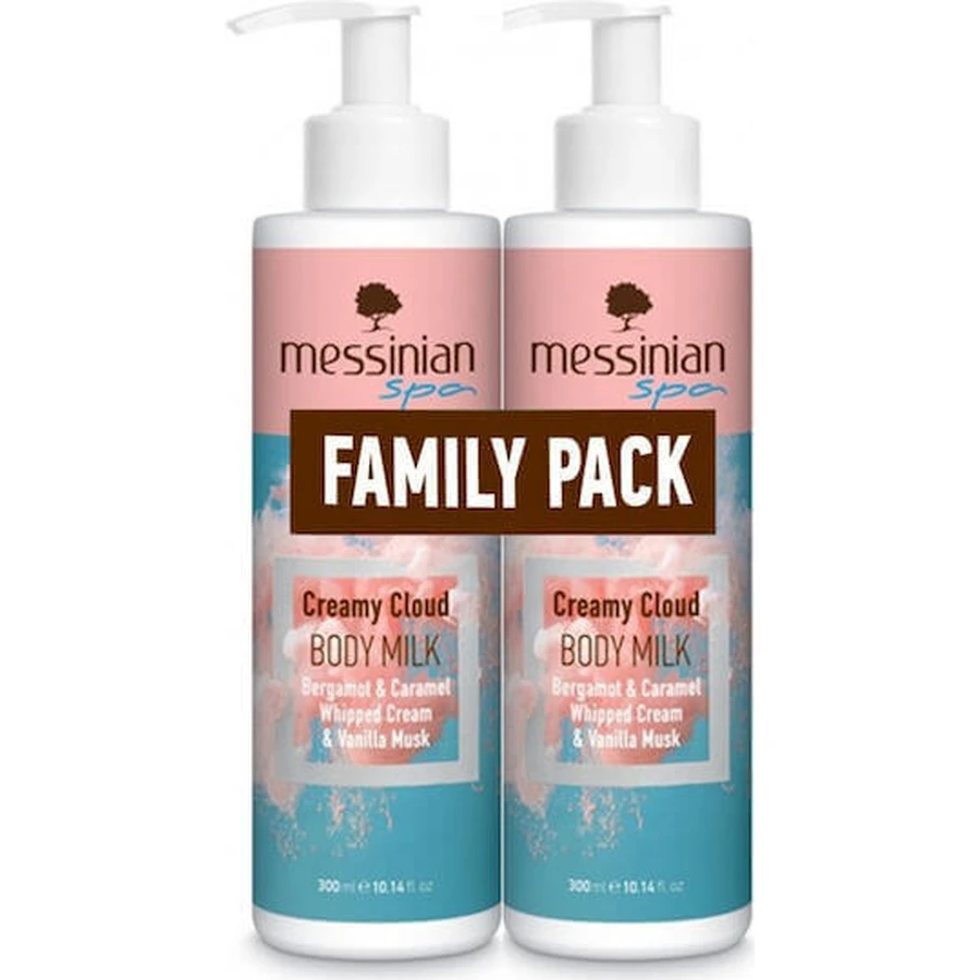Увлажняющее молочко для тела Messinian Spa Creamy Cloud 2х300 мл: цены и характеристики