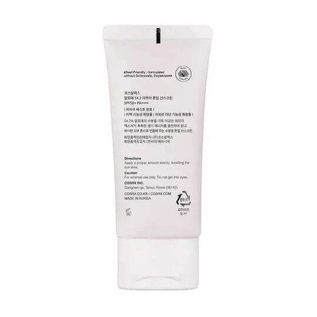 Cosrx Aloe Aloe 54.2 Aqua Tone-Up Сонцезахисний крем для обличчя (SPF)50 з пігментом 50 мл: ціни та характеристики
