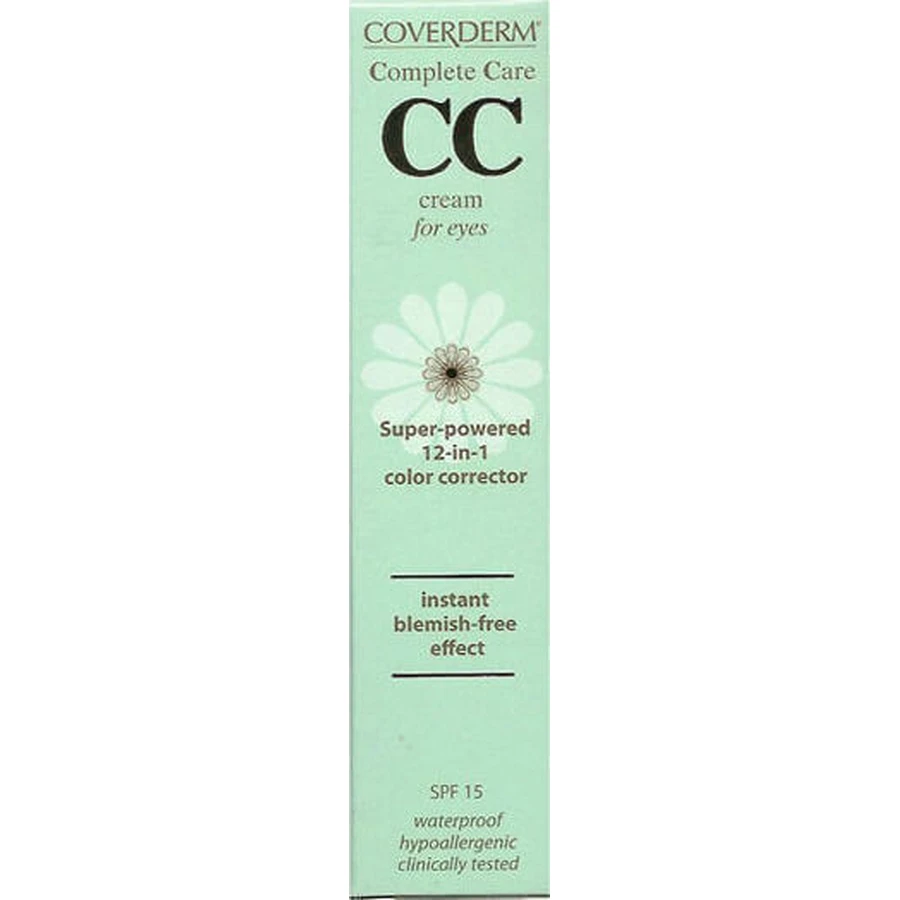 Coverderm Complete Care CC CC SPF15 Мягкий коричневый увлажняющий крем для век с SPF15 против морщин для осветления 15 мл: цены и характеристики