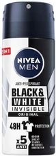 Nivea Men Black&White Invisible Original Антиперспірант-спрей 100 мл