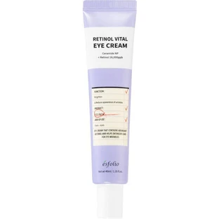 Esfolio Retinol Vital Зволожуючий крем для повік з ретинолом 40мл